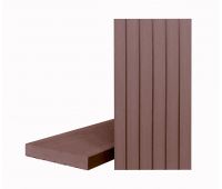 Террасная доска КЛАССИК полнотелая без паза Орех Милано (Под заказ)