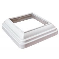 Крышка нижняя 140х140 Extrusion Белый