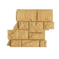 Цокольный сайдинг - Кремовый