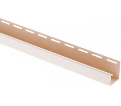 J-профиль Люкс Крашенный, T-15, ВН, Белый от производителя  Альта-профиль по цене 409 р