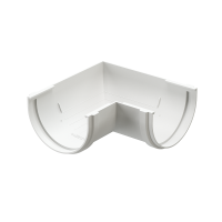 Угол желоба универсал 90˚ Premium ПВХ Пломбир